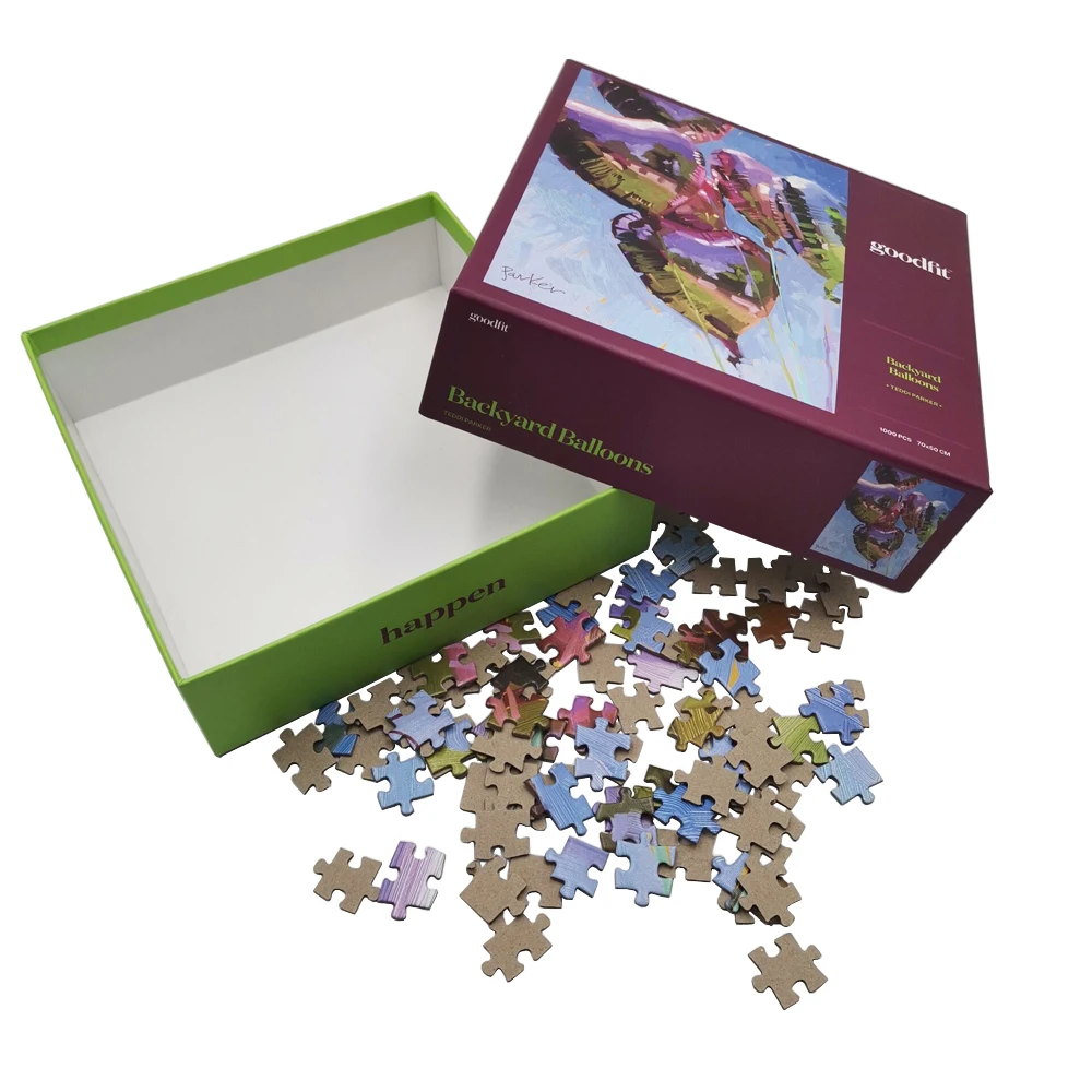 Customized Die Cut Wooden 3d Puzzle Jigsaw Diy Printable Sublimation