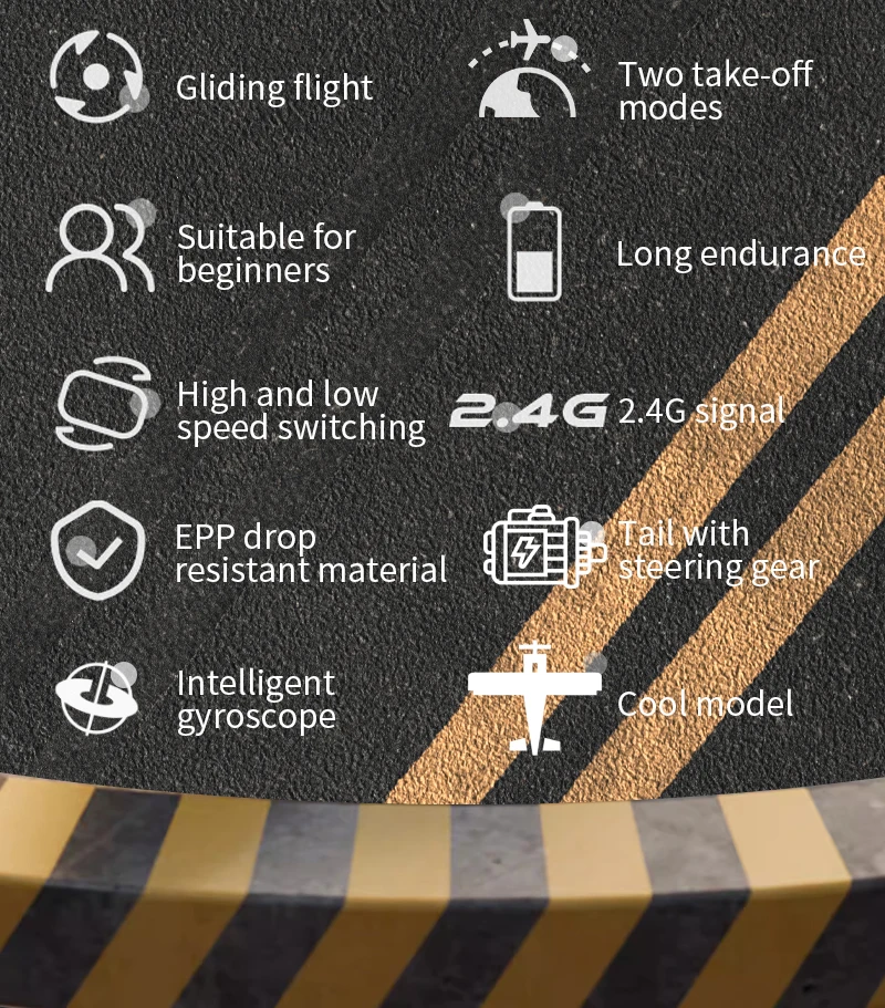 HOSHI KFPLAN KF700 J20 RC Plane 2.4G 6CH Remote Control Airplane Radio Control RC Glider Fixed Wing Foam Outdoor Toys Kids Gifts