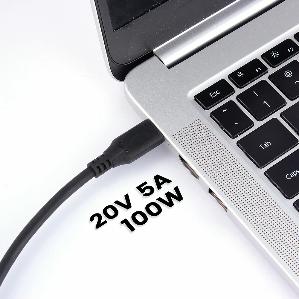 USB-C 100 Вт кабель типа C к 10 Гбит/с высокоскоростной зарядный Дата-кабель для ноутбука 1