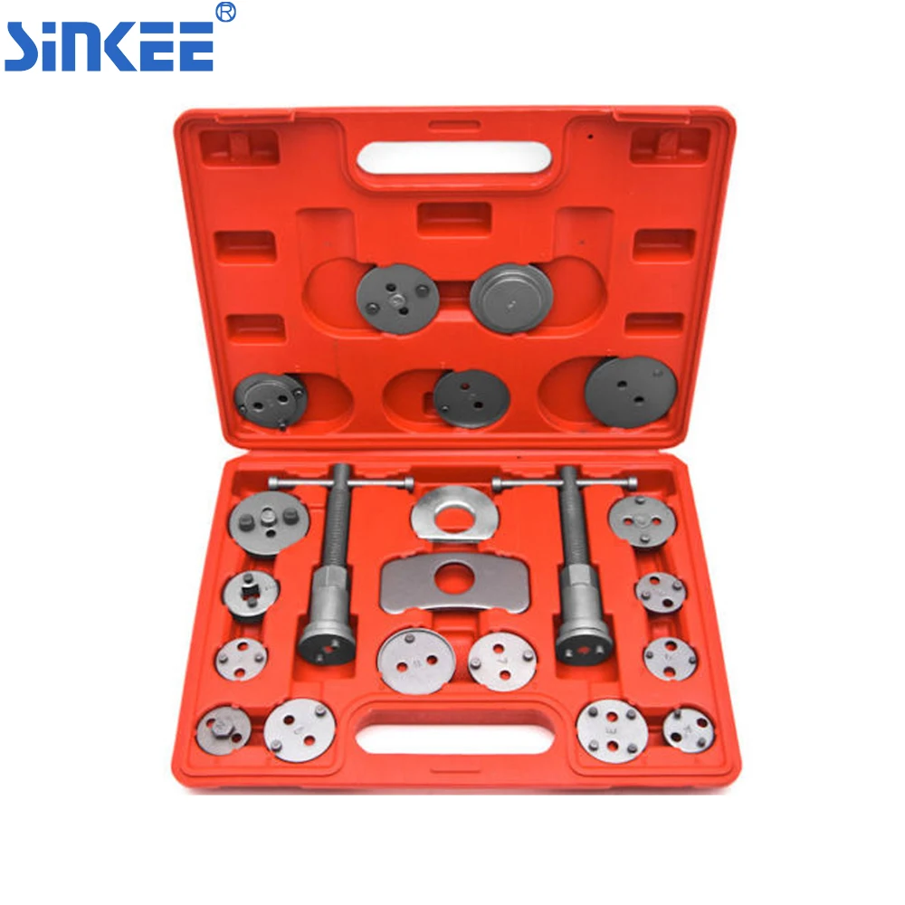 22pcs Heavy Duty Piston Disc Brake Caliper Compressor Rewind Set And