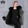 green with black fur