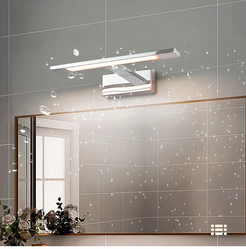 Modern Acrylic LED Mirror Front Light Make-up Wall Lamp Fixtures Bathroom Light