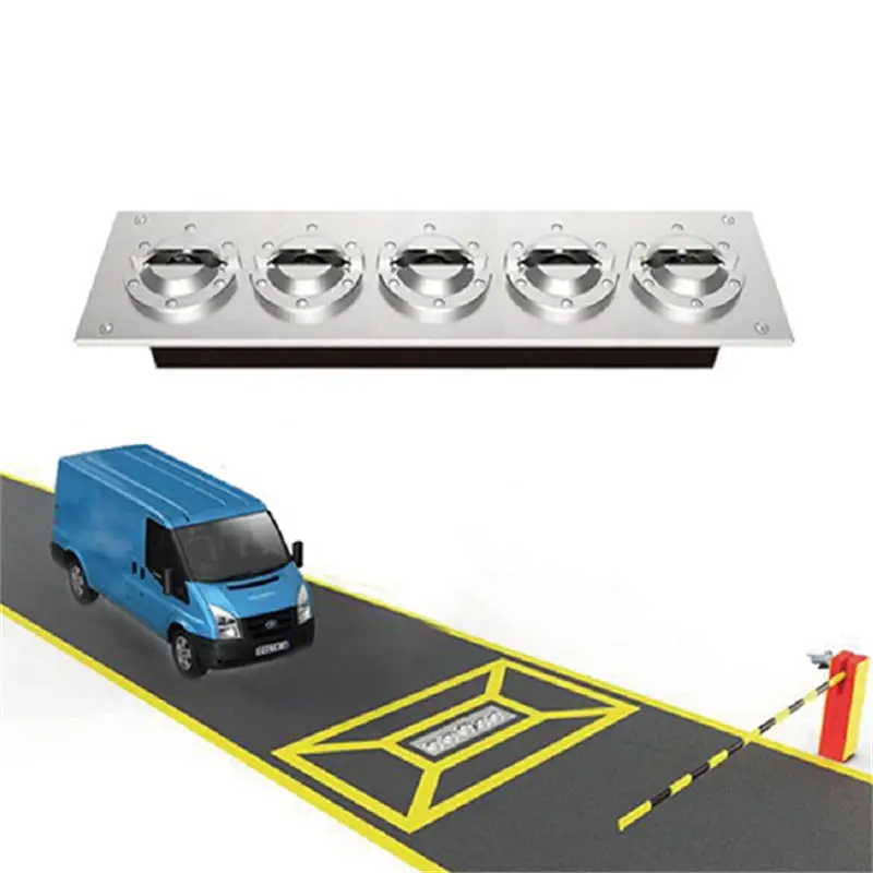 Fixed Under Vehicle Inspection System Car Bomb Bank Security Inspection Scanner for Vehicle Scanning  Bomb Scanning