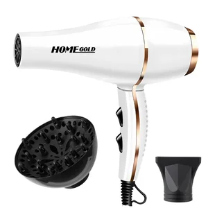 Professional Salon Hair Dryer DC Motor 2500W Metal Big Power Hot/Cold Air Low Noise for Salon & Hotel Use