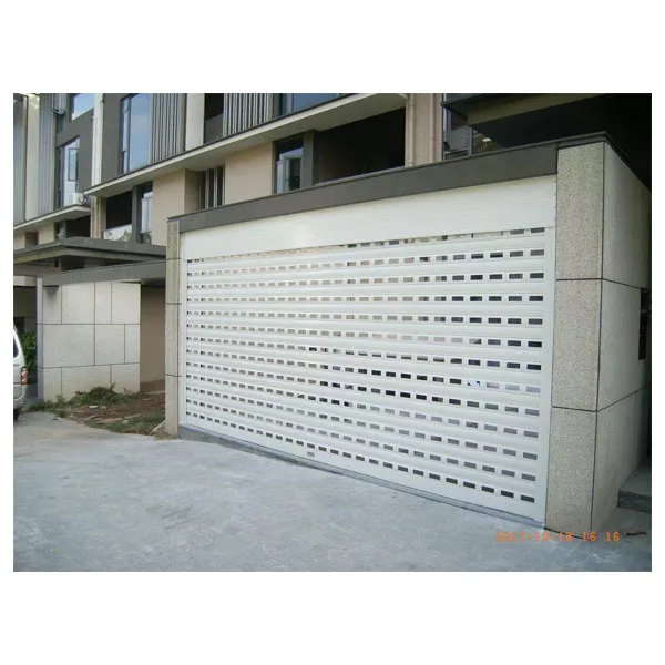 Venting Motorized Aluminum Perforated Rolling Shutter Door with Motor
