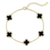 Bracciale in oro 14 carati-nero