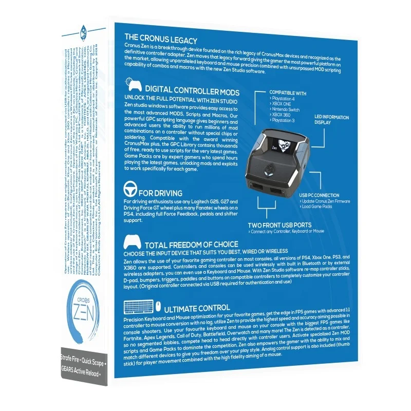 Cronus Zen 2 Adapter Converter for Ps4/switch/xboxes