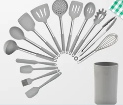 14 Pieces Kitchen cooking tools kitchenware stainless steel Handle Silicone kitchenware set