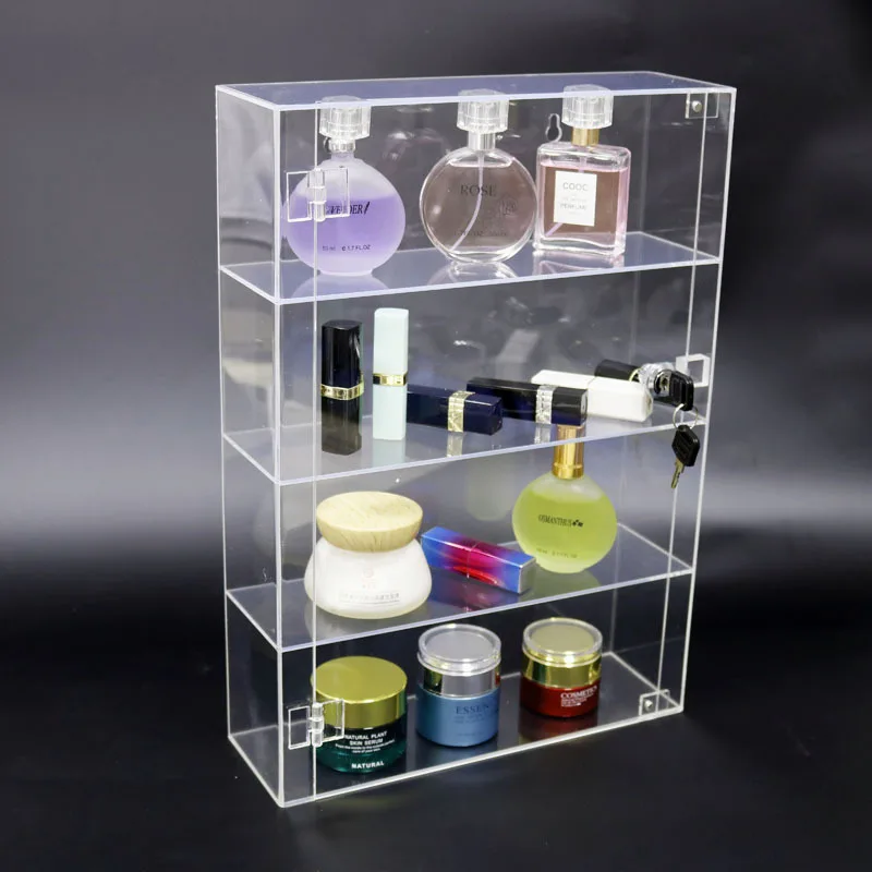 Clear Acrylic Shelf Perfume Display Stand Makeup Display Case - China  Display Rack and Acrylic Display price