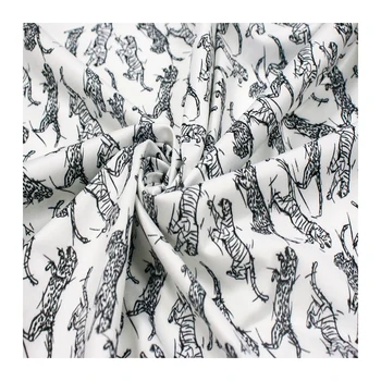 Double-Sided Brushed Microfiber Jersey Fabric 100% Polyester Spandex Stretch Printing Popular Choice for Sleepwear Underwear