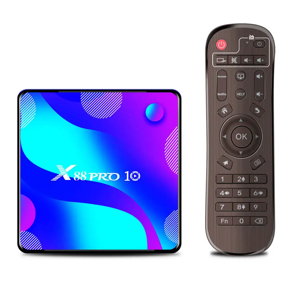 Portrait Screen Supported 4K Digital Signage Media Player Box 4GB RAM 32GB 64GB ROM 4K IP Smart Android TV Box