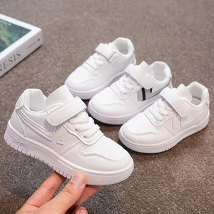 Wholesale Fashion Children's Shoes Outdoor White Casual Sports Boy Girl Sneaker Kids Board Shoes