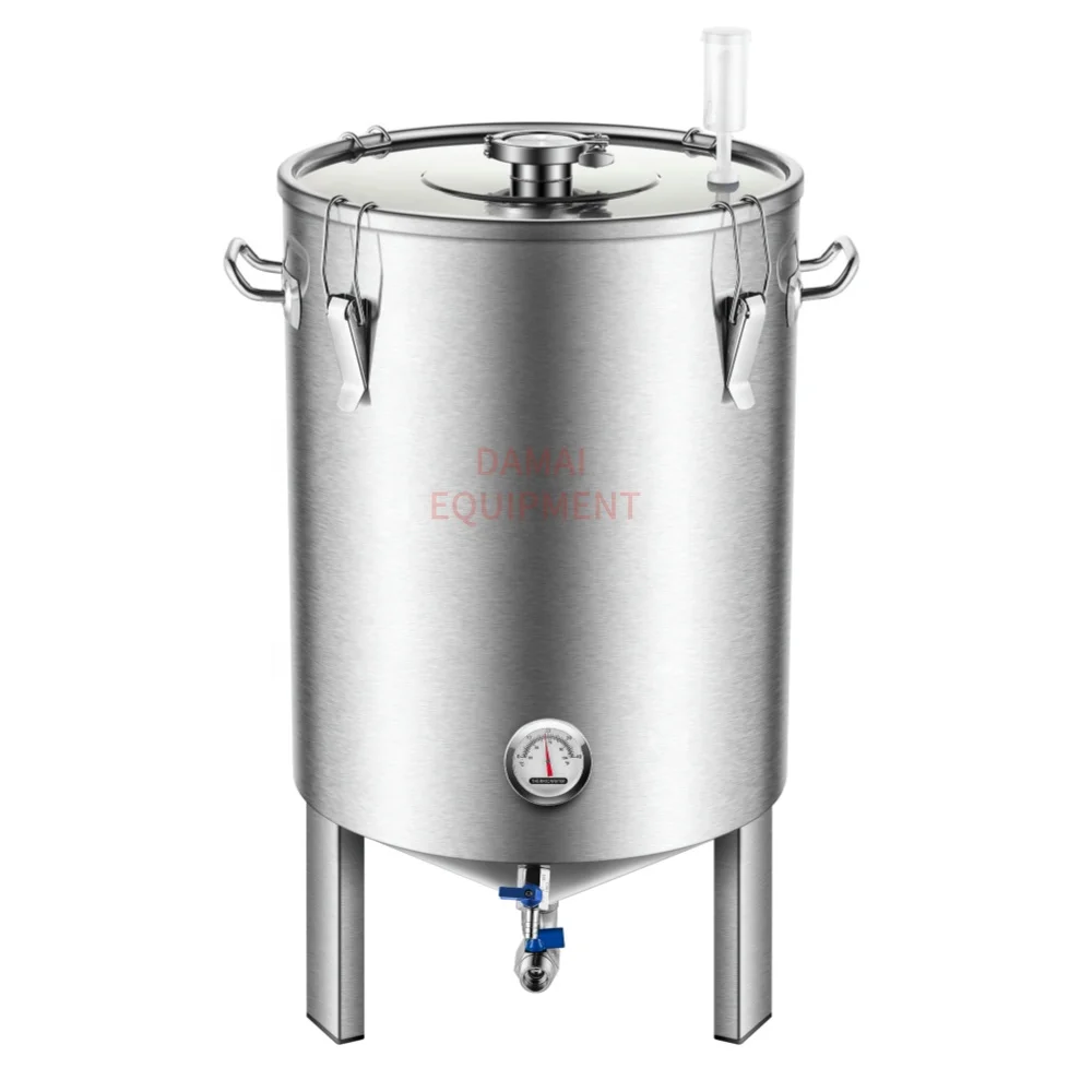 30L 60L 100L Fermenter for Home Brewing Equipment/Stainless Steel Conical Fermenter for Beer Brewery Equipment with Dry Hopping
