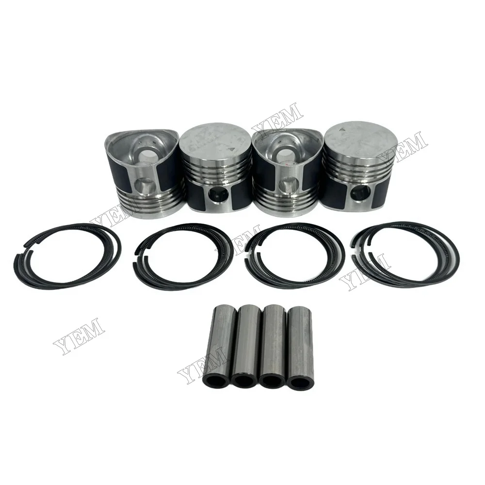 For Mitsubishi K4B Piston and Piston Ring Kits Agriculturals Heavy Equipment Engine Parts 3