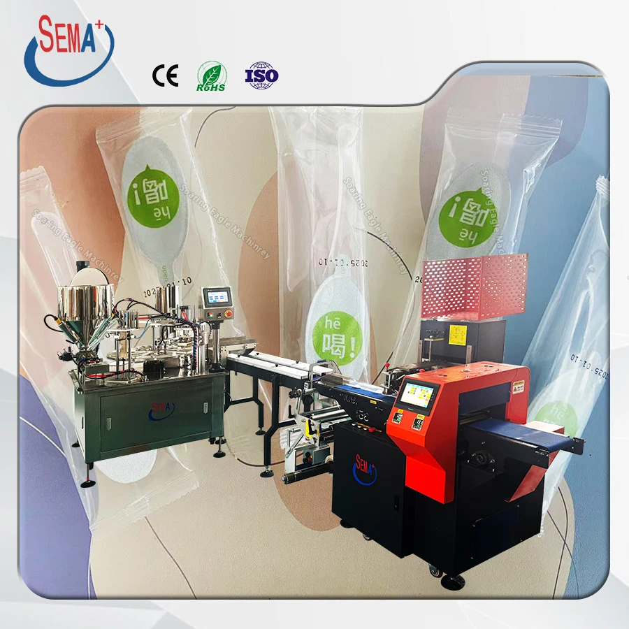 Fully Automatic Honey Spoon Packaging Machine Honey Spoon Packaging and Filling Machine
