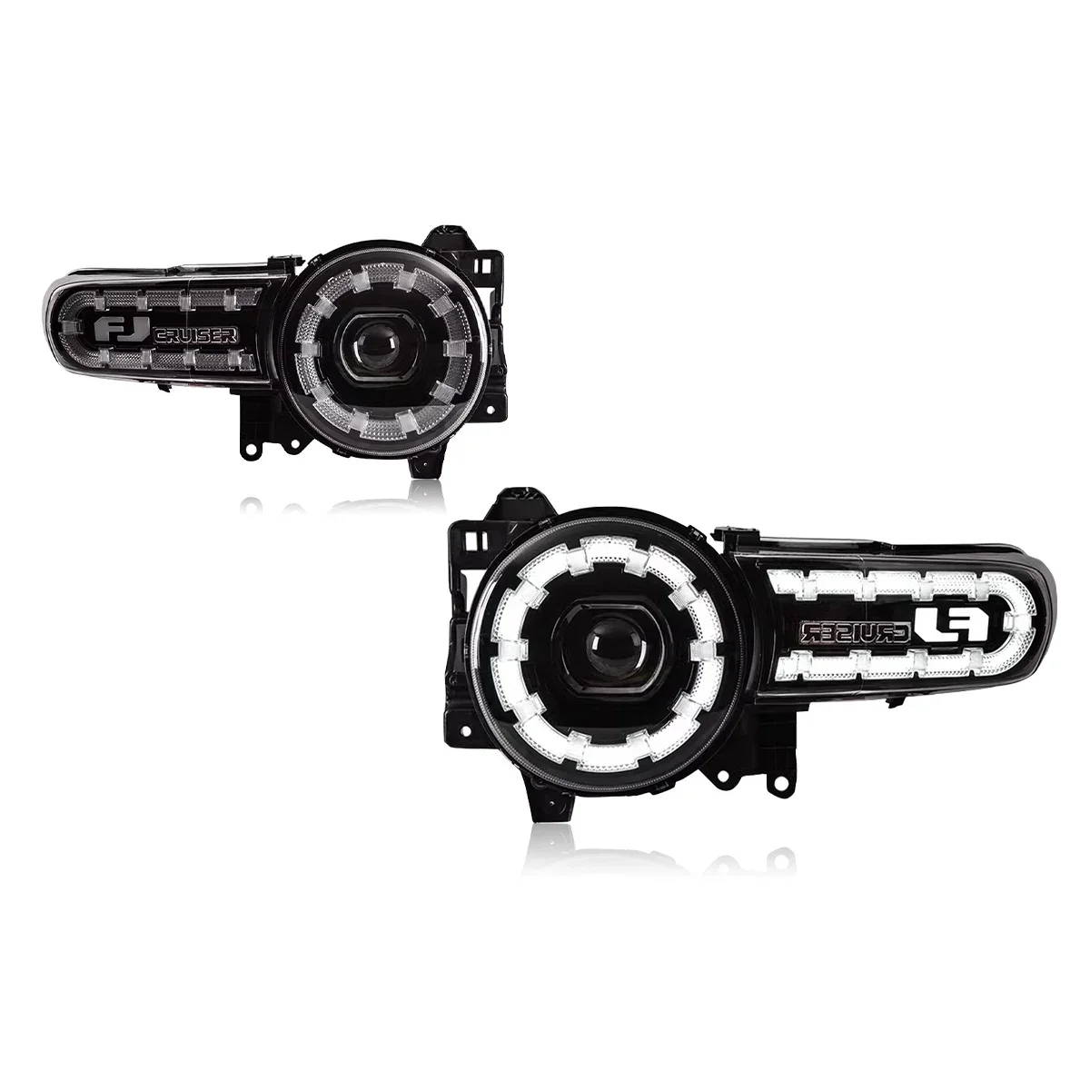 TYPY車用ライトトヨタFJクルーザーヘッドライト2007-2024 LEDプロ