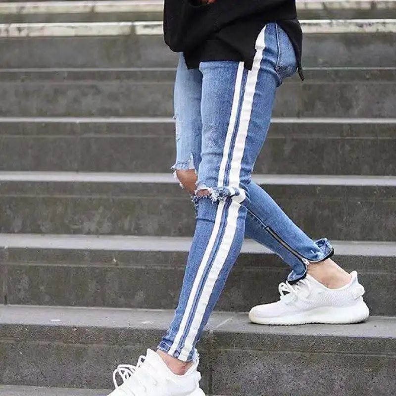 Celana Jeans Kurus Pria,Celana Denim 