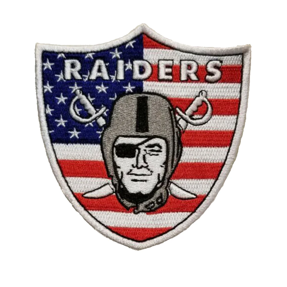 Custom Nfl Oakland Raiders Logo Shield Patch Iron On Las Vegas Raiders  Football Team Iron-on Jersey Patch - Buy Custom Nfl Oakland Raiders Logo  Shield Patch Iron On Las Vegas Raiders Football