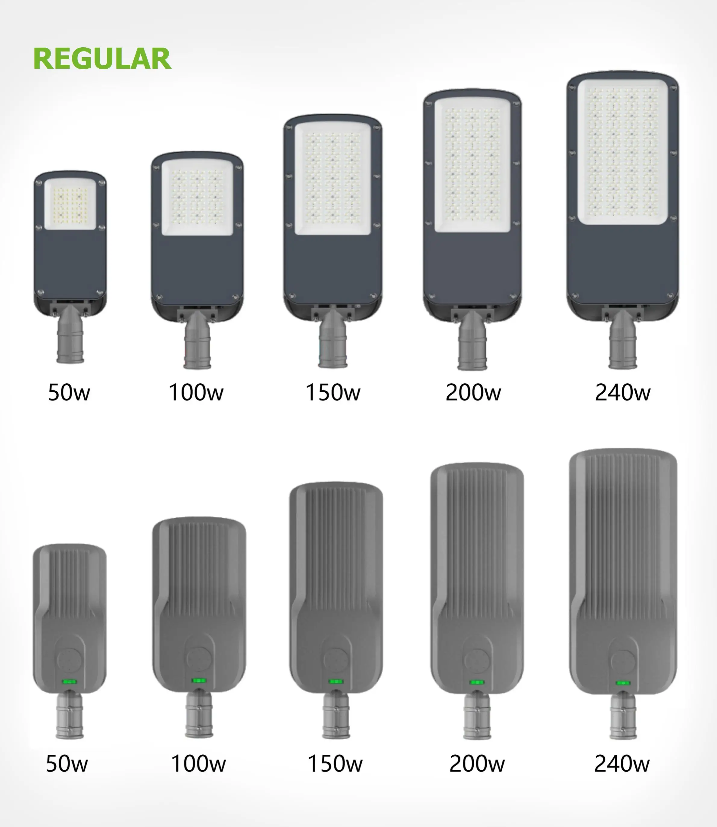 New Cheap Price LED Street Lamps With Photocell For Main Street Lighting IK08 IP65 Public Lighting Lamp 3