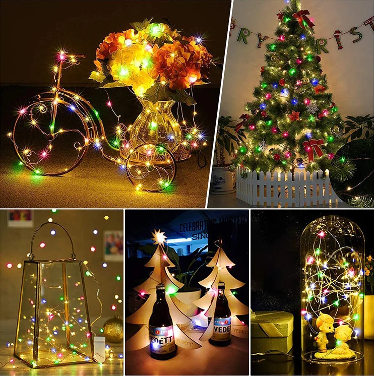 LED Ramadan Festival String Lights Stars and Moon Lantern Strings Christmas Decoration String Lights Star Moon Curtain Lamp