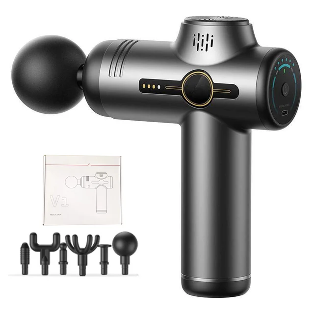 High Quality Mini USB Handheld Massage Gun Electric Percussive Deep Tissue Muscle Tool with New Technology