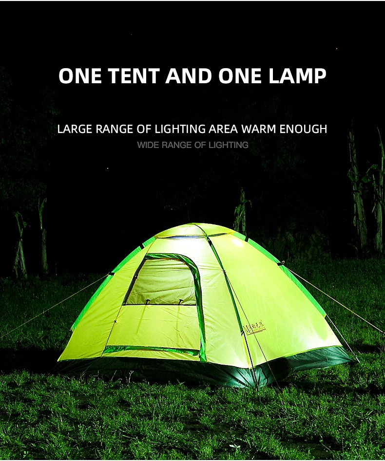 Outdoor MINI USB Battery Operated Rechargeable Camping Lamp lantern Portable LED Solar Camping Lights desk lamp factory