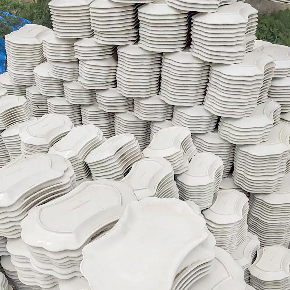 Hot Sell Cheap Price Stock White Ceramic Plate Bowl Cup Saucer Mix Size