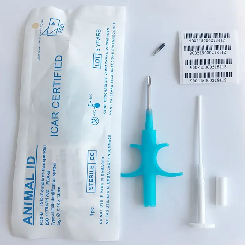 2.12x12mm RFID Pet Microchip