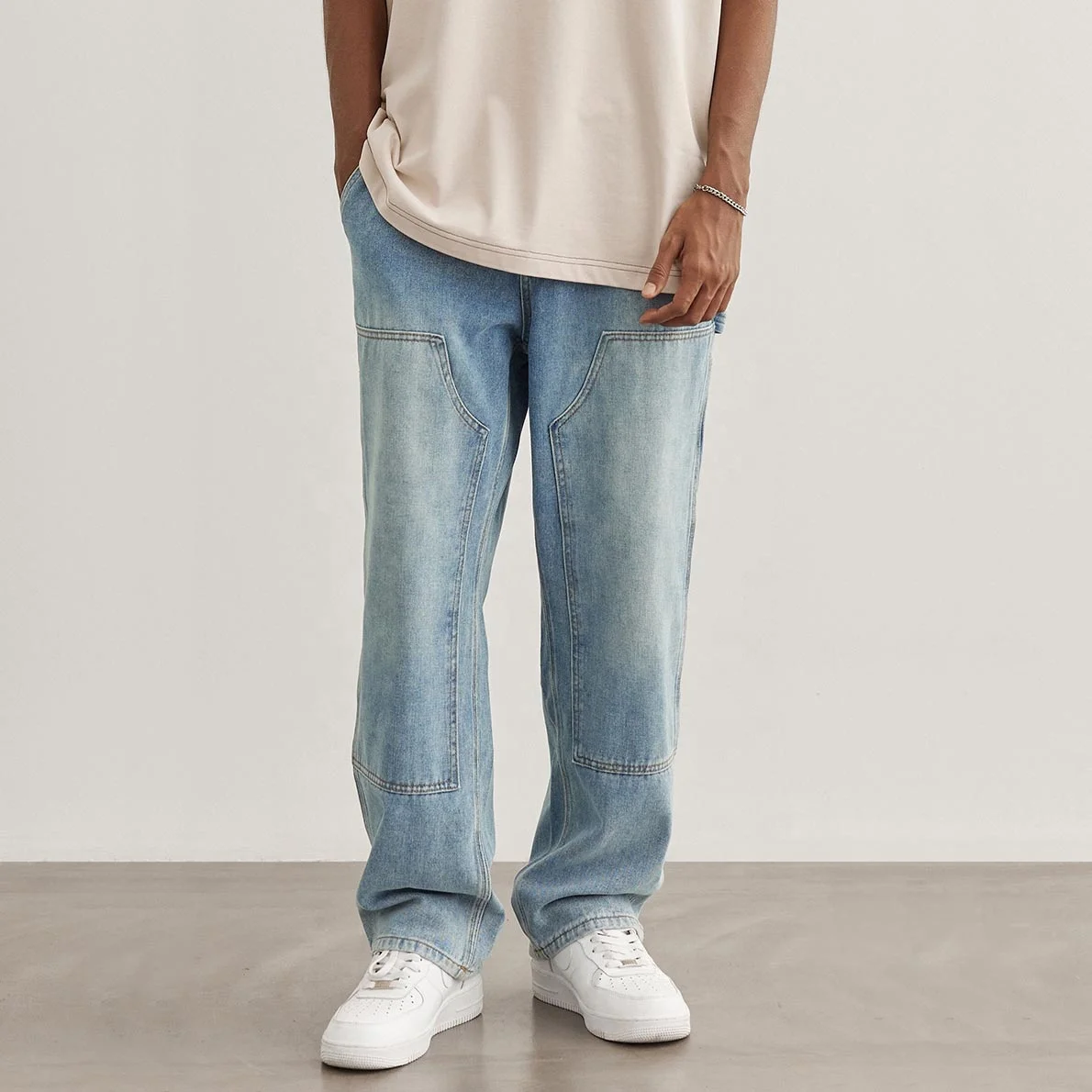 Good Price Men Jeans Pants Stock New Style Men's Jeans High Quality Dropship