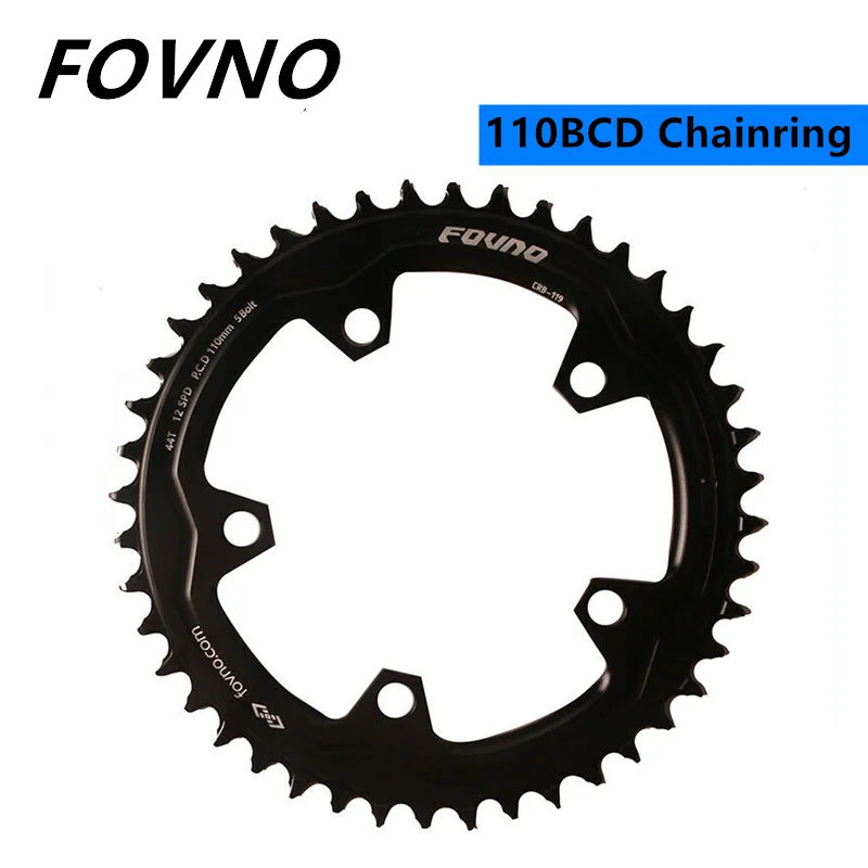 Deckas 110bcd 110bcd4s For Shimano Chainring Crown Round Black 36t 38t