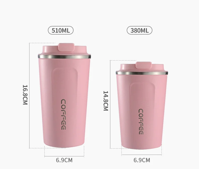 Smart Led Temperature Display Coffee Mug Double Vacuum Smart Water ...