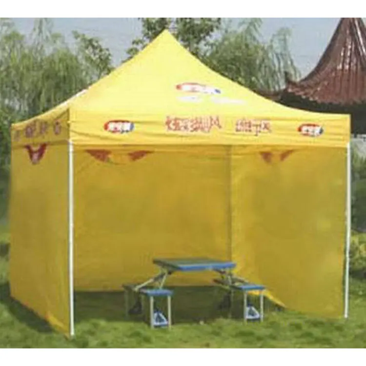 Tent Factory Specializes in Customizing Nepal Earthquake Disaster Relief 3 Meters 4 Sides Cloth Folding Tent
