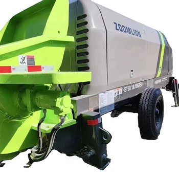 ZOOML-ION Concrete Machinery 93/54 M3/h Trailer Mounted Concrete Pump HBT90.18.186RSU Hot Selling