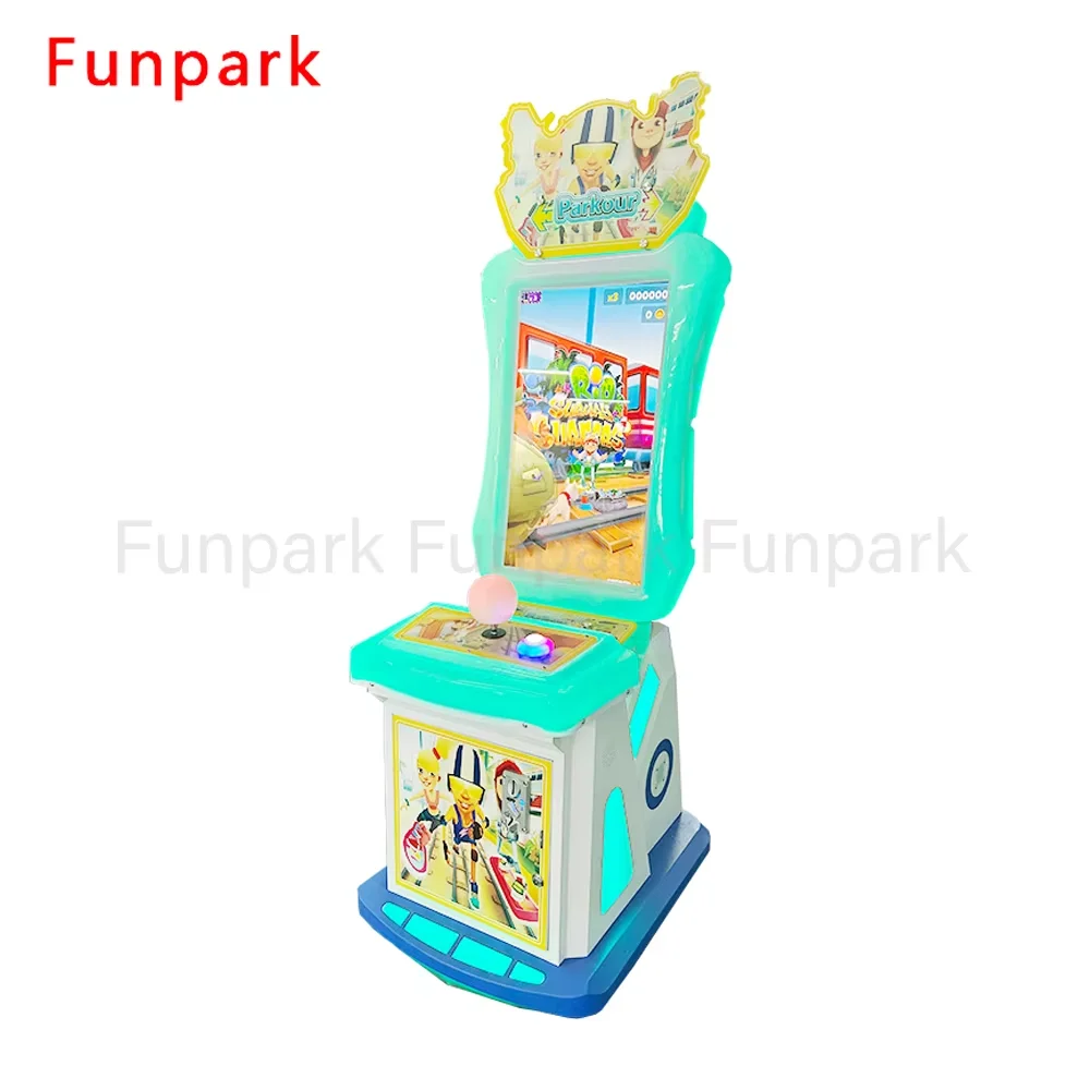 Funpark Custom Arcade Game Machines Video Game Simulators Subway Surfers Coin Operated Games for Entertainment Center