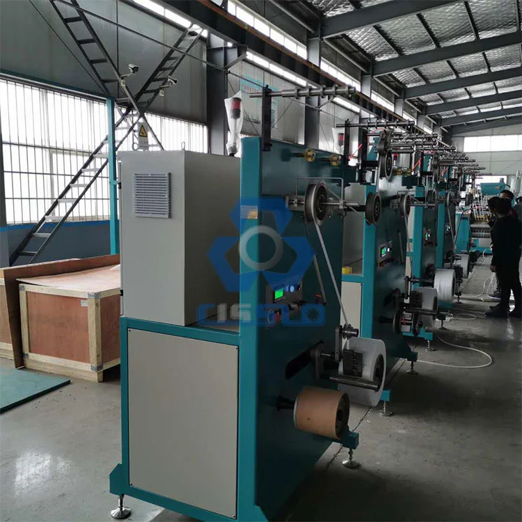 8 STRAPS GOOD QUALITY CHEAPER PP STRAPPING TAPE EXTRUDER MACHINERY
