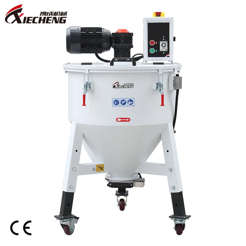 Xiecheng Plastic Raw Material Mixing Machine Vertical Screw Mixer Euro-Mixing Storage Tank Plastic Color Mixer