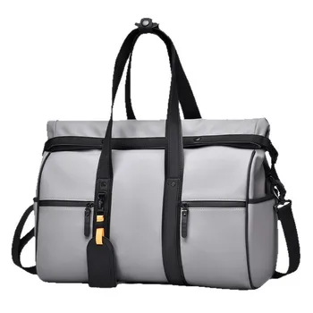 Leisure Travel Bag Scalable Multi-Functional Dry Wet Separation Gym Bag Large Capacity Business Commute Hand-Held Luggage Bag