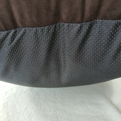 Velvet Pet Bed Orthopedic Sofa Accessories Brown Plush Pet Bed With Memory Foam Dog Bed NO 5