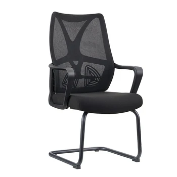 New Modern Custom Classic Factory Executive Ripple Black Visitor Meeting Room Office Chair