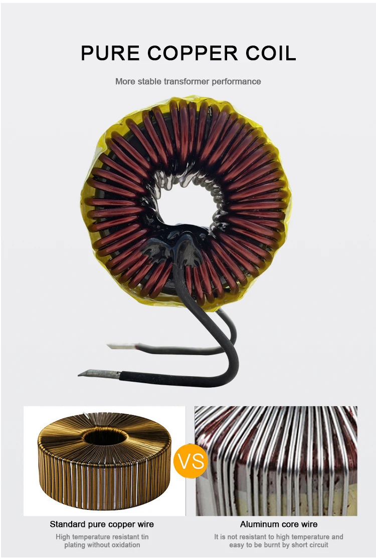 Choke Coil Energy Storage Toroidal Reactor Current Inductor