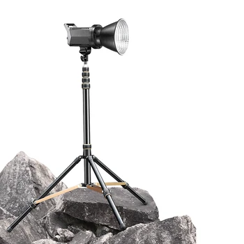 QZSD LS325 light stand aluminum alloy illuminate holder flash  video photography light tripod pole light stand for LED lamp