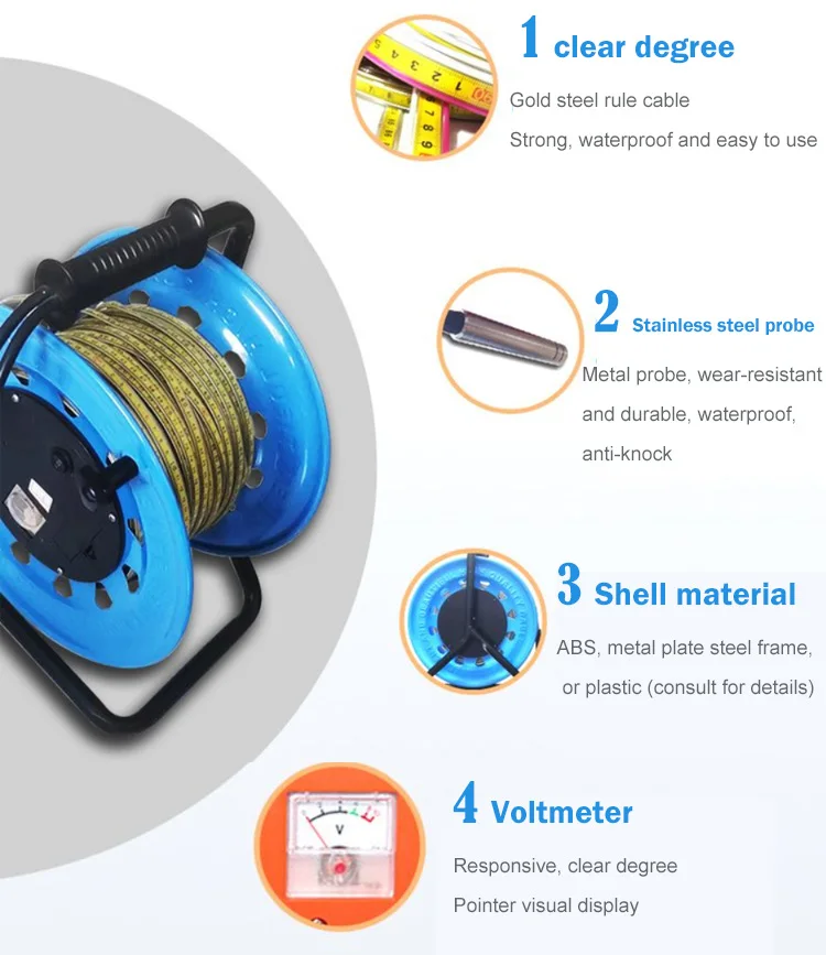 150m Water Level Sensor Device - Automatic Controller for Water Wells ...