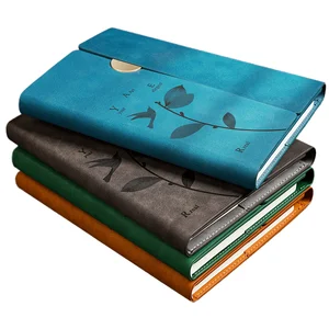 High Quality A5 Size Office Notepad Top Grade Hardcover Meeting Notebook with Pen Holder