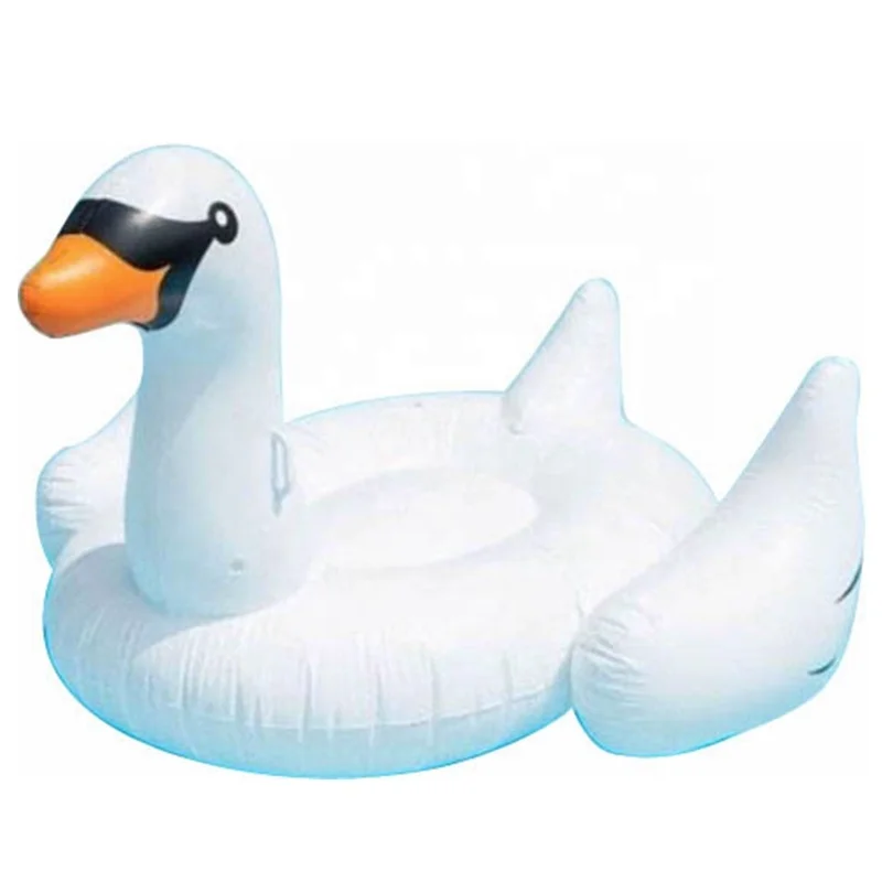 Customized Inflatable Swan Float for Pool Use PVC Material Indoor/Outdoor