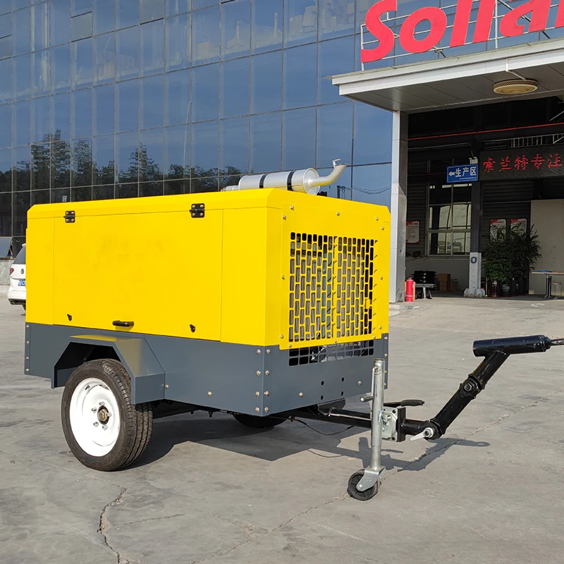 For Pneumatic Jack Hammer Use 7bar 8bar 100psi 177 Cfm Air Compressor Diesel