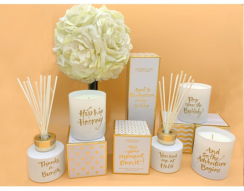 Wholesale Luxury Empty Rigid Candle Jars Packaging Gift Boxes Buy