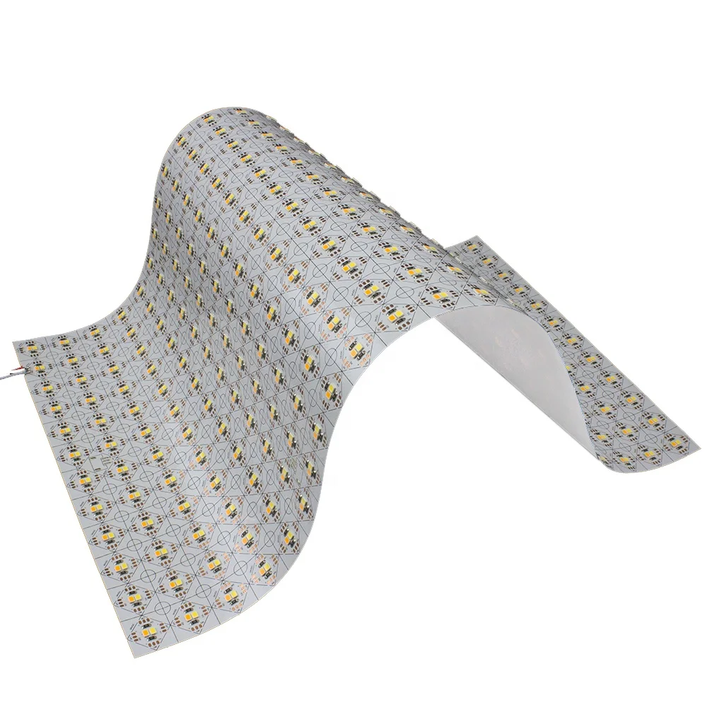 LED Factory Cuttable Paper Thin Flexibility Light DC 24V Luces Backlights Bendable Flex LED Sheet Panel