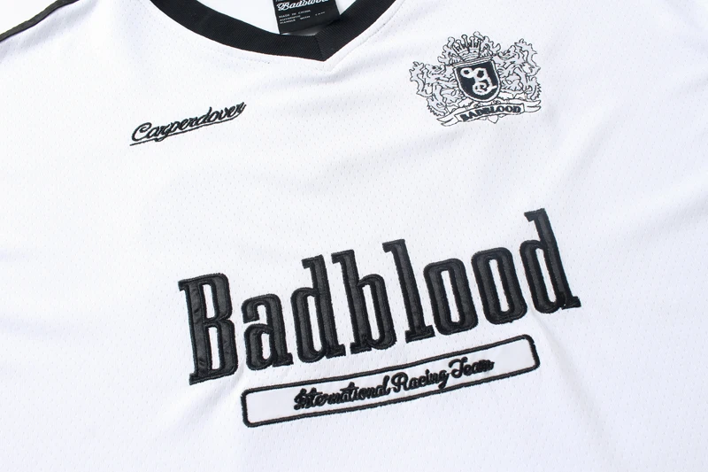 Wholesale New American High Quality Badblood T Shirts V-neck