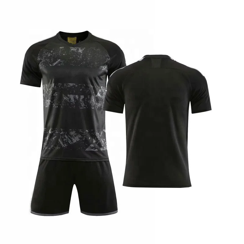 black football shirt