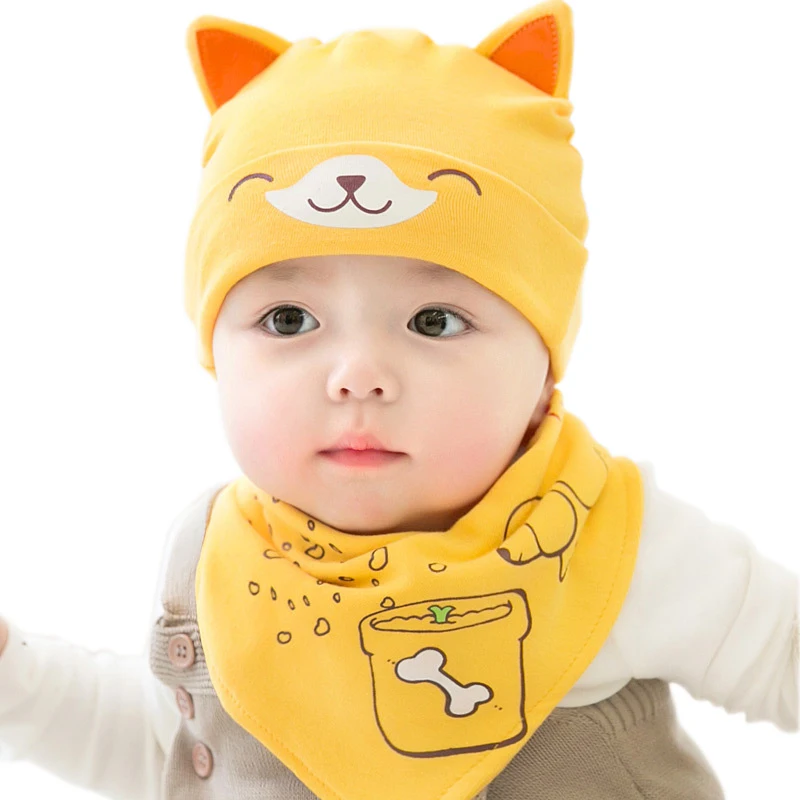 
 Милая дизайнерская теплая мягкая шапочка-комбинезон, хлопковая шапочка для маленьких мальчиков и девочек  